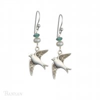 Banyan - Sterling Silver Bird Earrings EA1205-00
