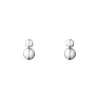 Georg Jensen - Grape, Sterling Silver Drop Stud Earrings