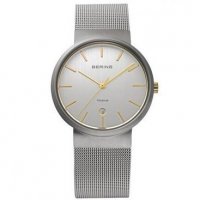 Bering - Classic, Silver Titanium Case Watch - 11036-004