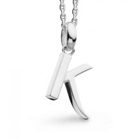 Kit Heath - Initial, Sterling Silver K Necklace 9198HPK019