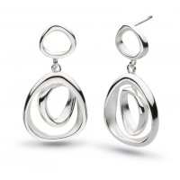 Kit Heath - Silver Coast Shore Drop Earrings 60055SB022 60055SB022