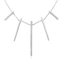 Waterford - C/Z Set, Silver Cleopatra Pendant and Chain