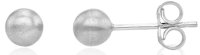 Guest and Philips - White Gold 9ct Stud Earrings 10-06-255