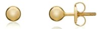 Guest and Philips - Yellow Gold 9ct Polished Ball Studs 10-01-225
