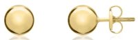 Guest and Philips - Yellow Gold 9ct Stud Earrings 10-01-226