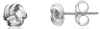 Guest and Philips - White Gold 9ct Stud Earrings 10-06-168