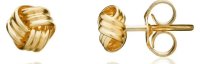 Guest and Philips - Yellow Gold 9ct Knot Earrings 10-01-223