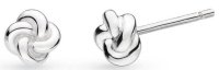 Kit Heath - Marina Tide Knot, Sterling Silver Earrings 41060RP
