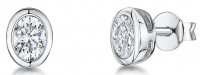 Jools - Cubic Zirconia Set, Sterling Silver - Stud Earrings kpe1854