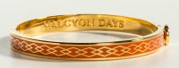 Halcyon Days - Skinny Partere, Enamel - Bangle, Size 6mm HSSPC0706G
