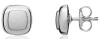 Guest and Philips - White Gold 9ct Stud Earrings 10-06-020