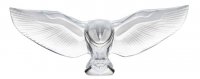 Lalique - Barn Owl, Glass/Crystal - Ornament, Size H13.7xL42xW12.9cm 10788400