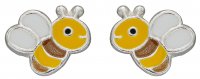 Gecko - Sterling Silver Bee Stud Earrings A2076