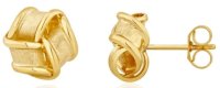 Guest and Philips - Yellow Gold 9ct Knot Earrings 10-01-178