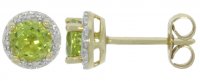 Guest and Philips - Diamond Set, Yellow Gold - White Gold - 9ct 3pt 8st Dia & 2st Per Rnd 5mm Stud 09EASG85676