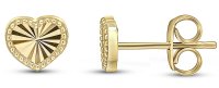 Guest and Philips - Yellow Gold 9ct Stud Earrings 10-01-372