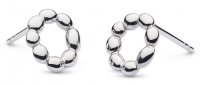 Kit Heath - Sterling Silver Coast Pebble Hoop