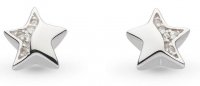 Kit Heath - minatures, Cubic Zirconia Set, Sterling Silver - stud earrings 40034cz
