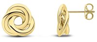 Guest and Philips - Yellow Gold 9ct Knot Earrings 10-01-395