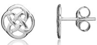 Guest and Philips - White Gold 9ct Stud Earrings 10-06-214