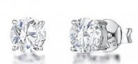 Jools - Cubic Zirconia Set, Sterling Silver - Stud Earrings hbe8rd