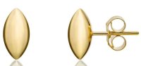 Guest and Philips - Yellow Gold 9ct Stud Earrings 10-01-248