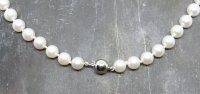 Guest and Philips - Akoya Cultured Pearl Set, White Gold - Uniform Pearl Row, Size 6.0-6.5mm L= 460mm - CH4192