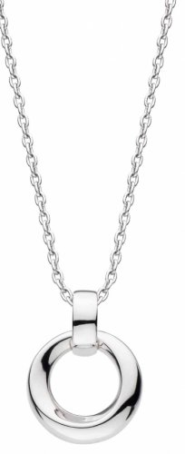 Kit Heath - Bevel Cirque, Rhodium Plated - Rhodium Plated - Necklace, Size 18