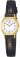 Lorus - Yellow Gold - Leather - Quartz Watch, Size 20mm RPG40BX8