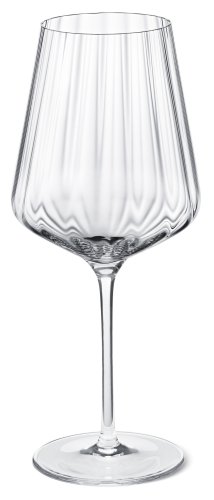 Georg Jensen - Bernadotte, Glass/Crystal - 6xWhite Wine Glasses, Size 43cl 10019229