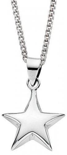Gecko - Sterling Silver STAR PENDANT P2698