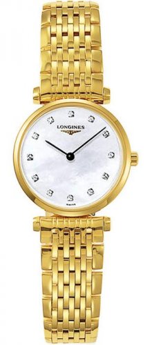 Longines - La Grande Classic , Yellow Gold Plated Quartz Watch  L42092118