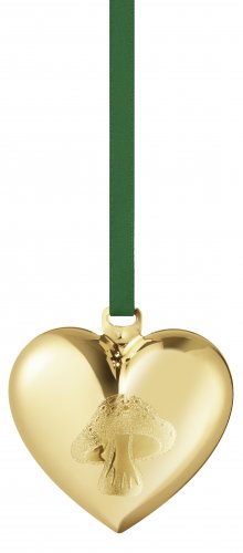 Georg Jensen - CC 2023, Yellow Gold Plated Heart Ornament 10020152