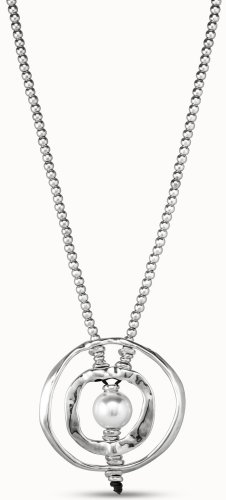Uno de 50 - Pearl Set, Silver Plated - Necklace COL0745MTLBPL0U