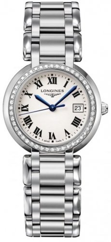 Longines - Prima Luna, Dia0.403 Set, Stainless Steel/Tungsten - Glass/Crystal - Quartz Watch, Size 30mm - L81120716