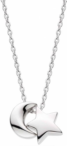 Kit Heath - Miniatures Moonlight, Rhodium Plated - Sterling Silver - Necklace, Size 18