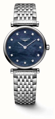 Longines - LA GRANDE CLASSIQUE DE LONGINES, Diamond Set, Stainless Steel - Quartz Watch L42094816