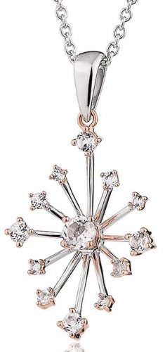 Clogau - Celebration, White Gold Sparkle Pendant