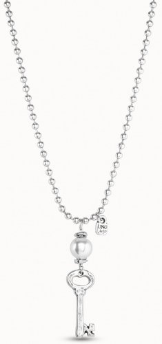 Uno de 50 - Faux Pearl Set, Silver Plated - Necklace COL1123BPLMTL0U