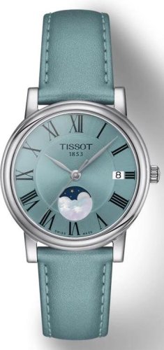 Tissot - Carson, Stainless Steel Moonphase Quartz Watch T1222231635300