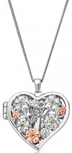 Clogau- Fairy, Silver Open Locket