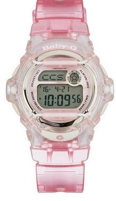 Casio - Ladies Baby G-Shock, Rubber Alarm, Chronograph, Watch - BG-169R-4ER