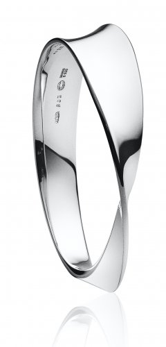 Georg Jensen - Moebius, Sterling Silver Bangle 2000052300SM