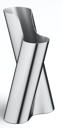 Georg Jensen - Lituus, Stainless Steel - Large Vase, Size L 10020639