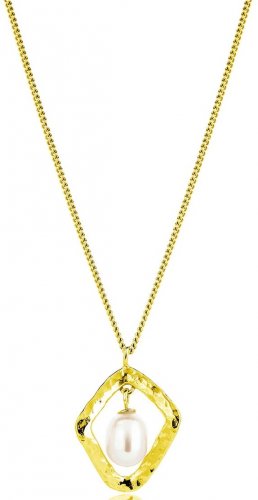 Claudia Bradby - Thalassa, Pearl Set, Yellow Gold Plated - Pendant CBNL0298GP
