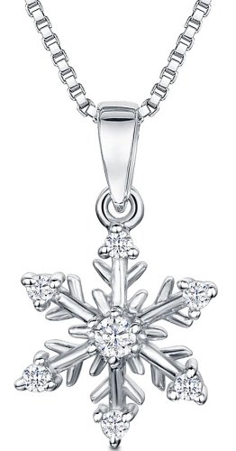 Jools - Cubic Zirconia Set, Sterling Silver - Necklace KPN1913