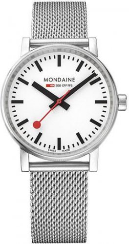 Mondaine - EVO2, Stainless Steel - Quartz Watch, Size 35mm MSE35110SM