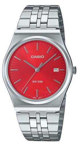 Casio - MTP, Stainless Steel Analogue Watch MTP-B145D-4A2VEF