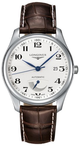 Longines - Master Collection, Stainless Steel - Leather - Automatic Power Reserve, Size 40mm