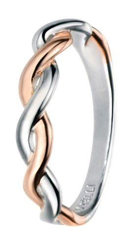 Gecko - Sterling Silver Twist Ring R3434